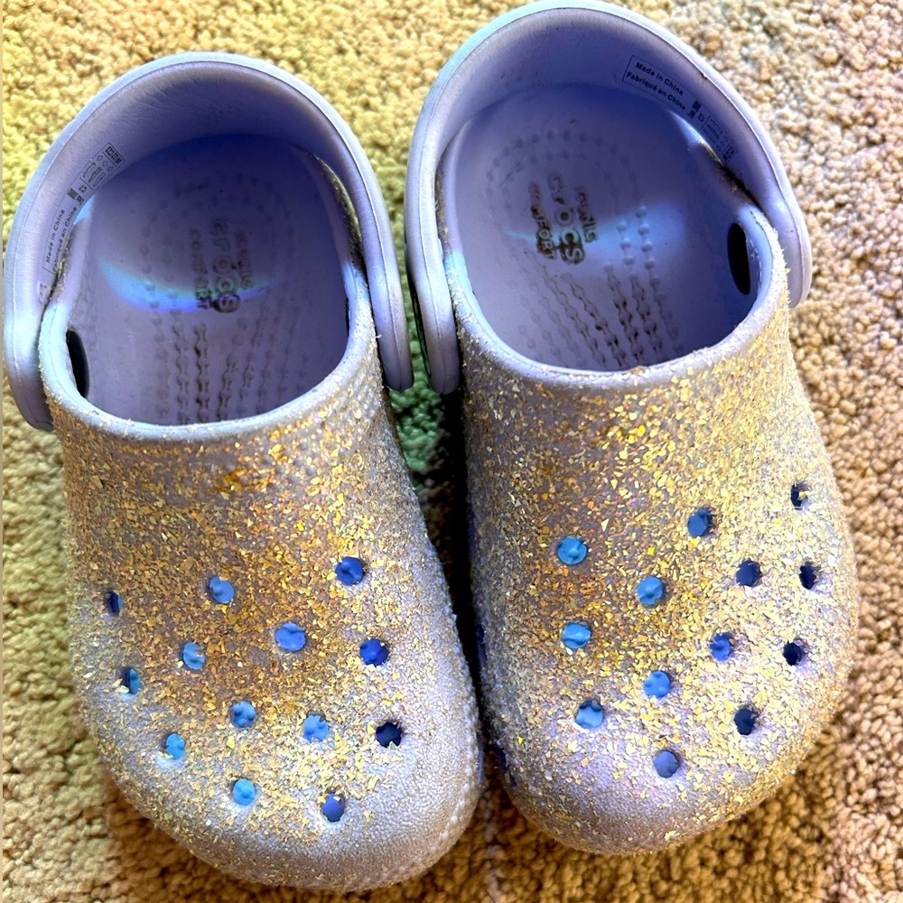 Purple Sparkle Uggs